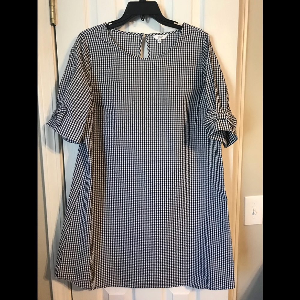 Crown & Ivy Gingham Dress XL
